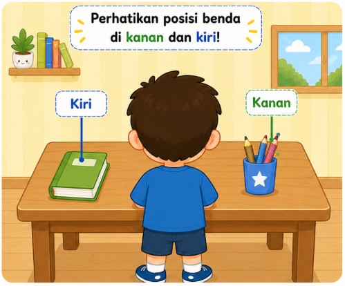 Ilustrasi Kanan dan Kiri