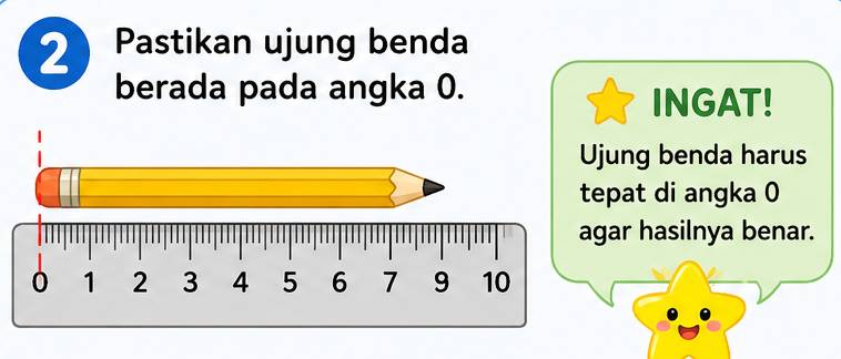 Langkah 2 Mengukur