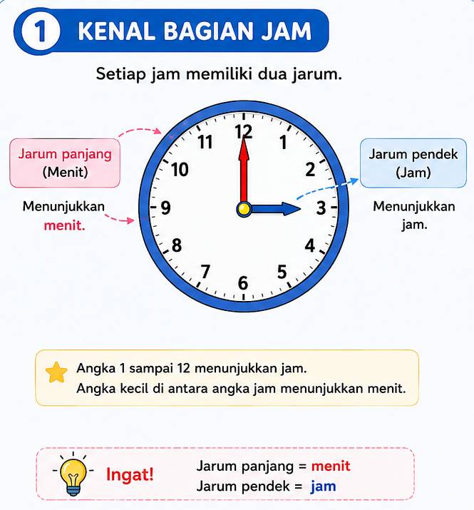 Membaca Jam Penuh